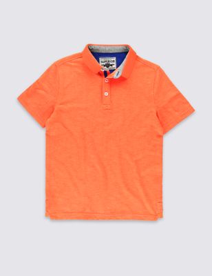 Short Sleeve Polo Shirt &#40;5-14 Years&#41;